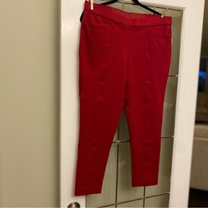 Anne Klein NWOT Ankle Ponte Style Pull On Pants, Size XL